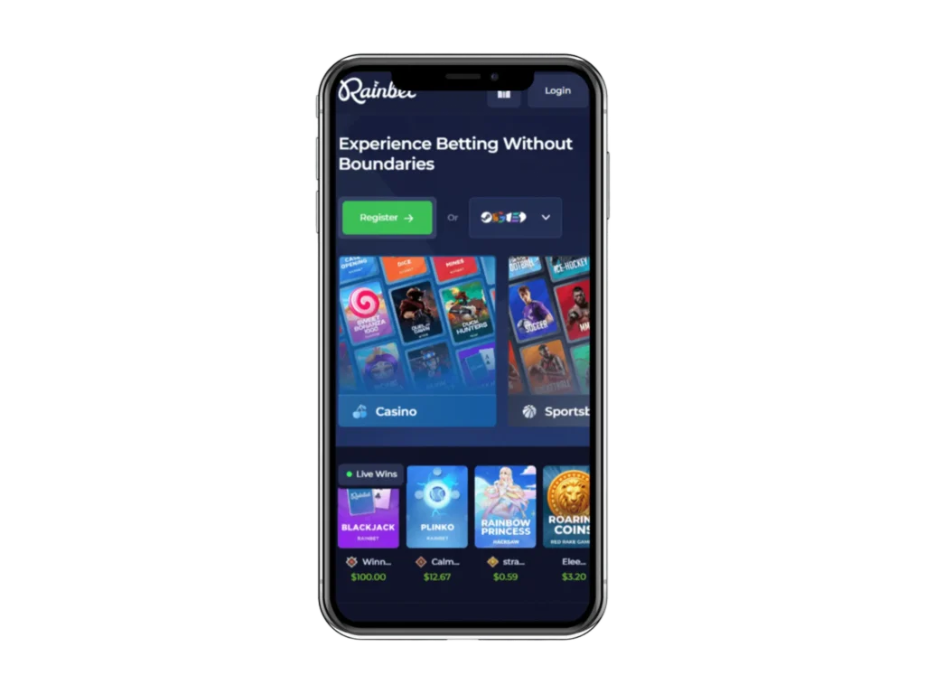 Rainbet Mobile App